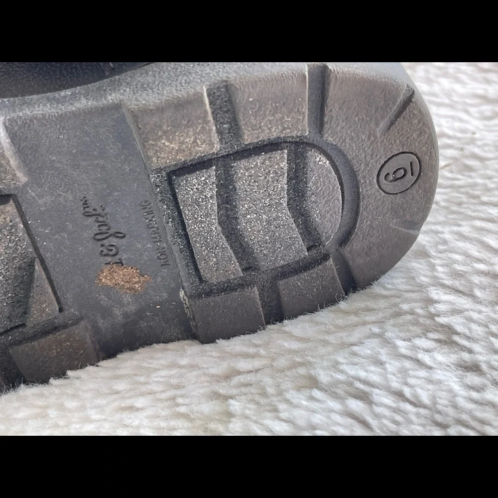 Cat and Jack black work boot dress boot